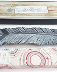Ceramic Feather Incense Holder Gift Set