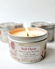 Red Clover Candle-"IMPERFECT"