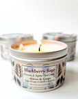 Blackberry Sage Candle-"IMPERFECT"
