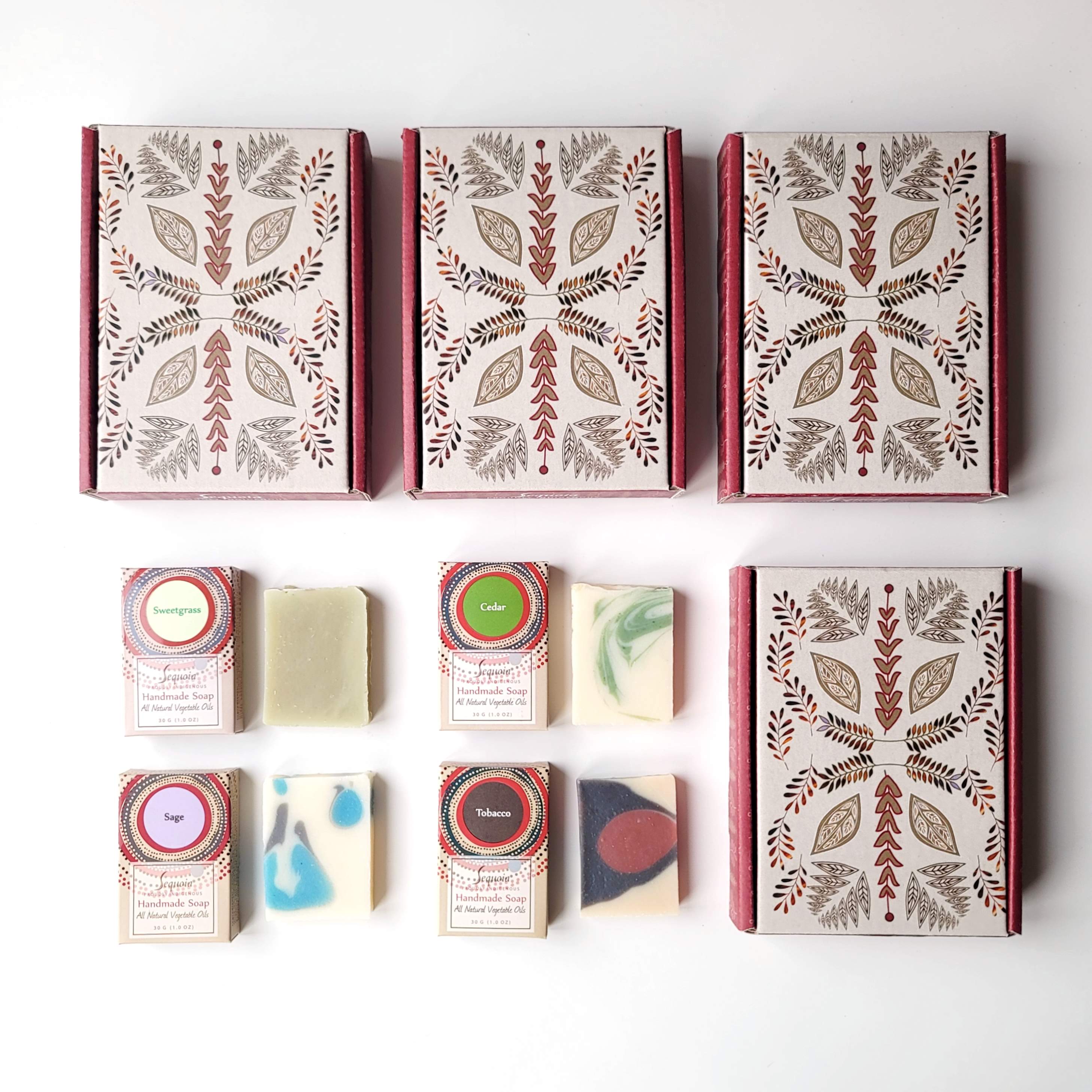 NEW!! Four Medicines Four Soap Gift Set