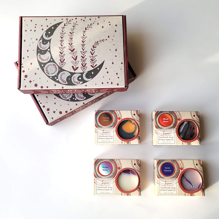 NEW!! Night Sky Four Soap Gift Set
