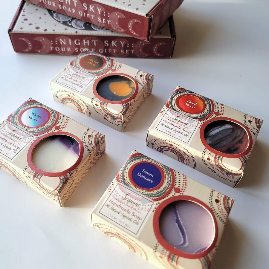 NEW!! Night Sky Four Soap Gift Set