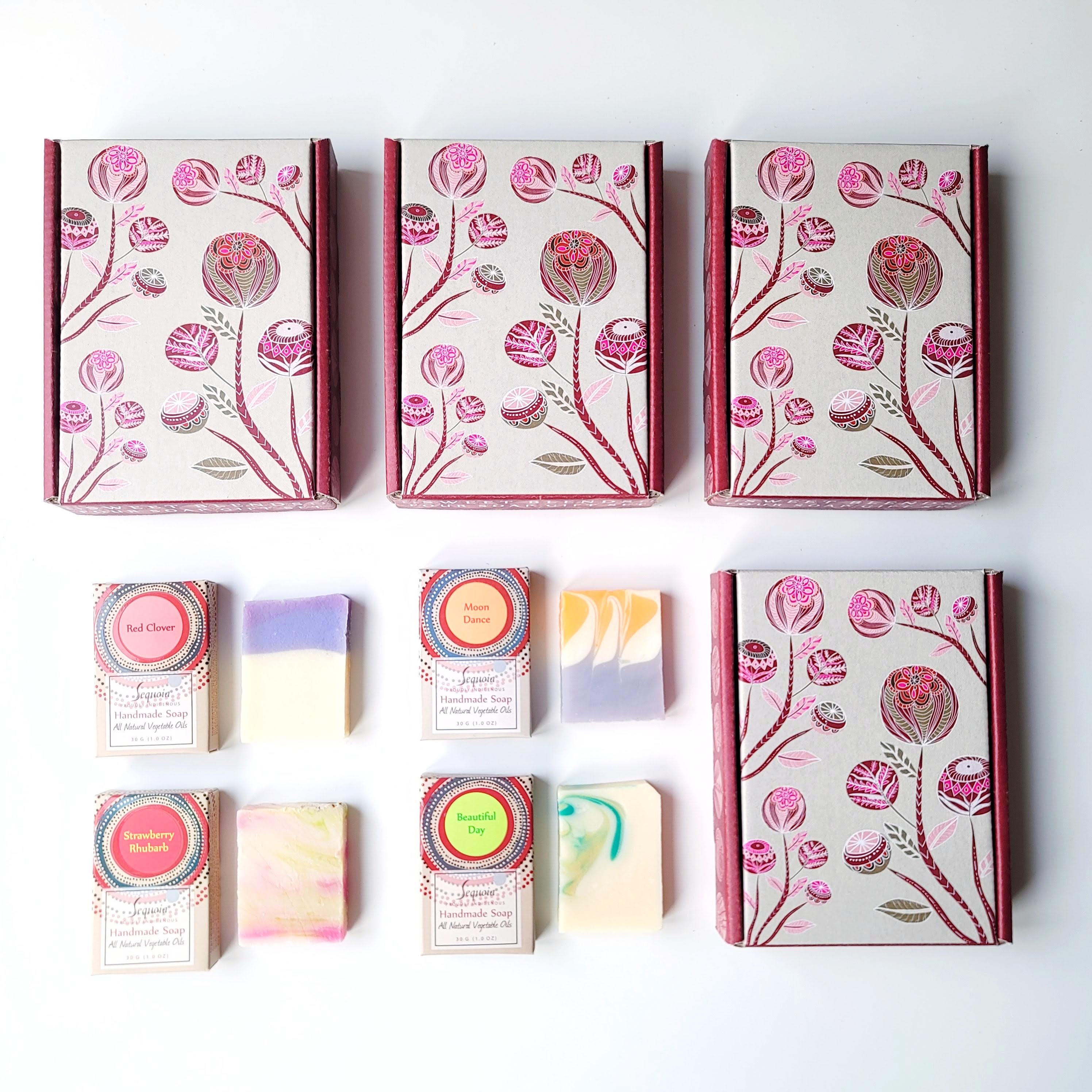 NEW!! Sweet Blends Four Soap Gift Set